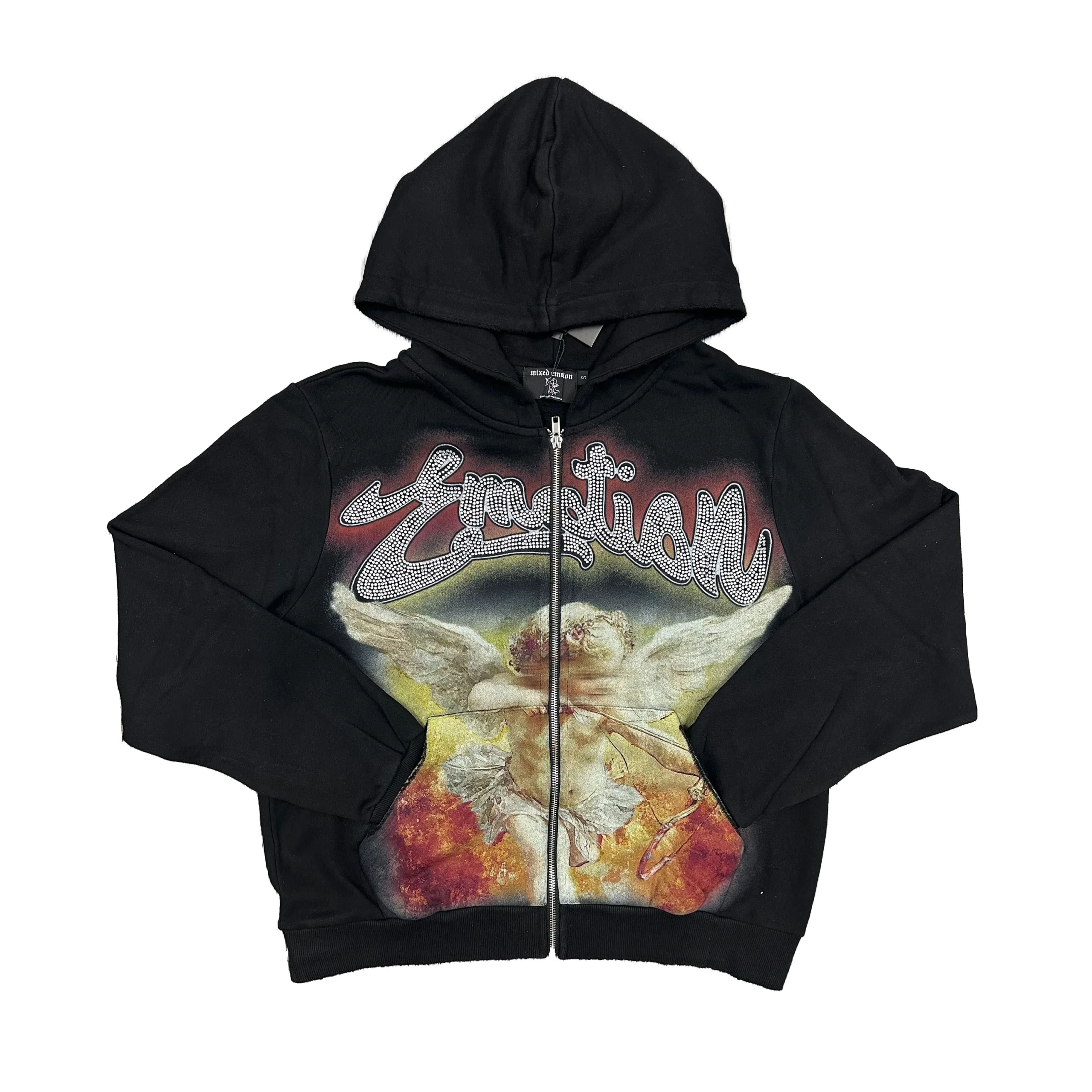 Black “Rhinestone” Hoodie Black “Rhinestone” Hoodie
