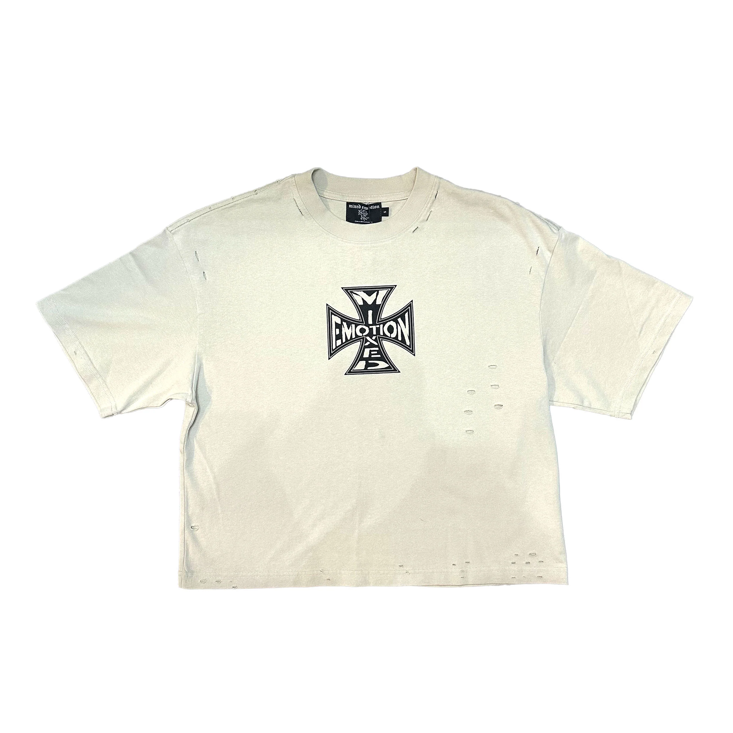 Cream ‘Classic’ Tee Boxy Fit Cream ‘Classic’ Tee Boxy Fit