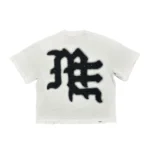 Mixed Emotion White End Rhinestone Tee