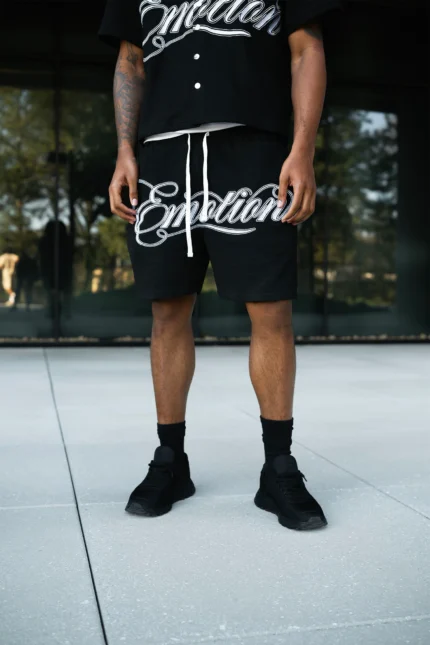Mixed Emotion Black Signature Shorts g