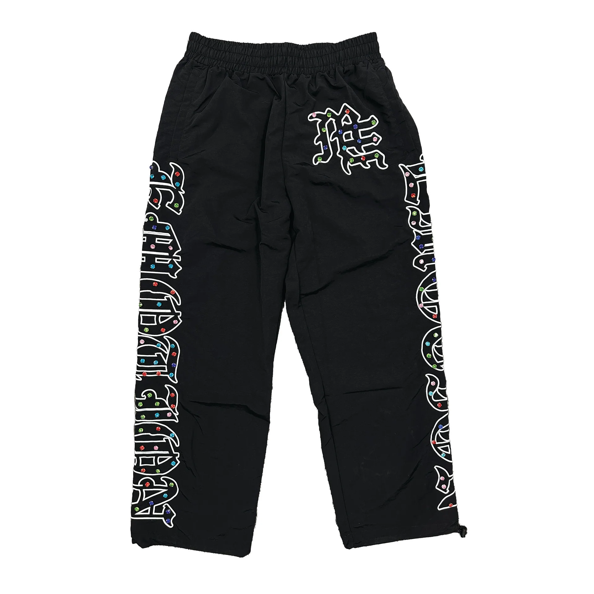 Mixed Emotion ME Rhinestone Nylon Pants Mixed Emotion ME Rhinestone Nylon Pants
